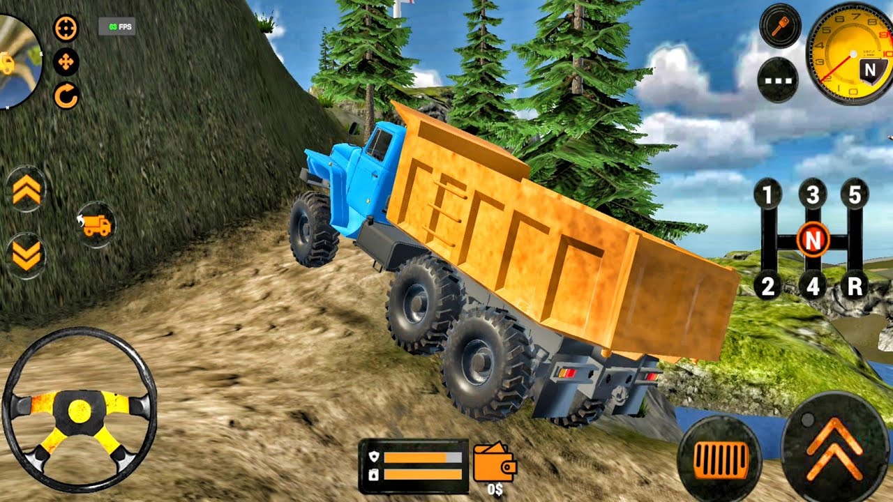 Backhoe Loader JCB Simulator Gameplay - Indian Vehicles Truck JCB Driving - Android Gameplay