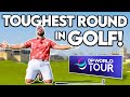 What can a REGULAR PRO score at the TOUR CHAMPIONSHIP course?