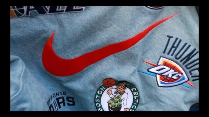 Supreme x Nike x NBA - Denim Warm Up Jacket Quick Look 