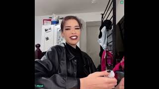 Smoking Girl Live Stream Leather Jacket