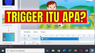 Tutorial articulate storyline 3 - Mengenal Trigger dan Cara Penggunaannya