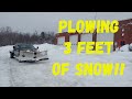 Snow Plow Vlog- RAM 3500 Cummins & Fisher Plow!