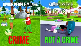 Dude Theft Wars All The Crime Actions in This Game !!! 🤔🤔🤔