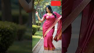 Aisareesundari Graceful Beauty In Pink Saree
