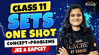 Sets Class 11 Maths Chapter 1 One Shot Full Chapter & Problems | JEE EAPCET 2025 | EAPCET Maths