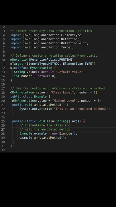 Advanced Java: Exploring Custom Annotations and Processing - YouTube