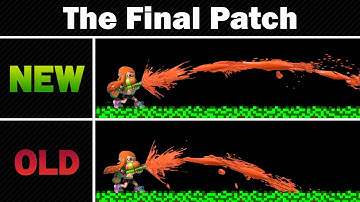 Smash Ultimate Patch Notes 13.0.1 - Side by Side Comparison