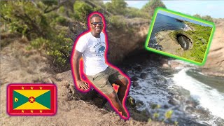 I went to the Blow Hole in Fort Jeudy GRENADA!!