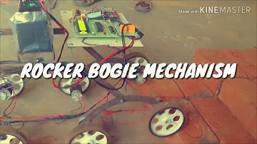 Best engineering projects for final years / Rocker Bogie Mechanism