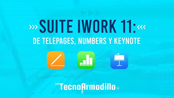 Apple pone en linea iWork 11 (Keynote, Pages y Numbers)