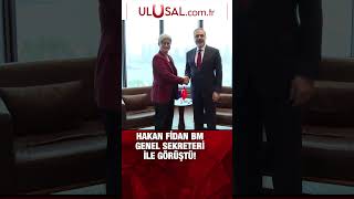 Hakan Fidan BM Genel Sekreteri Guterres'le Böyle Görüştü!- #haber #gündem #sondakika #keşfet #shorts