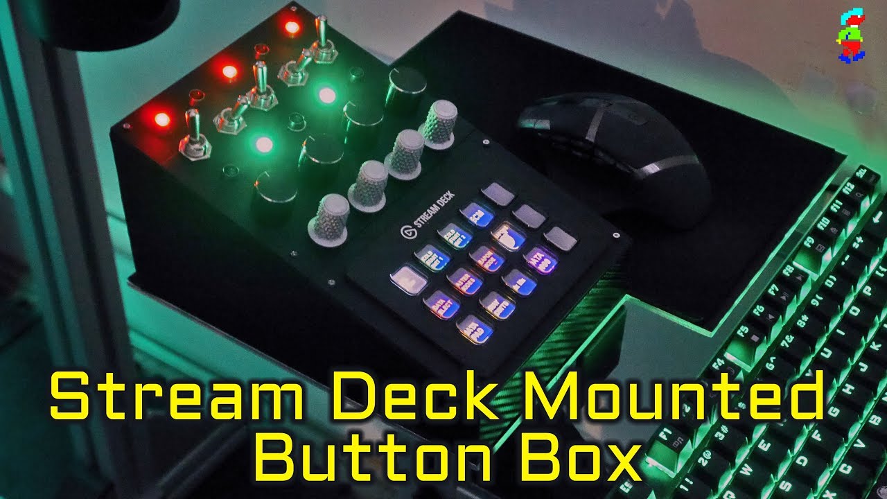 Sim Button Box w/Stream Deck by Nico