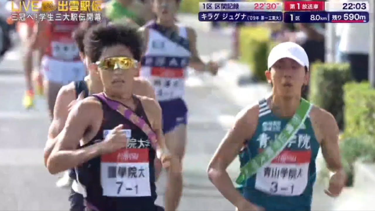 第36回出雲駅伝１区（ダイジェスト）