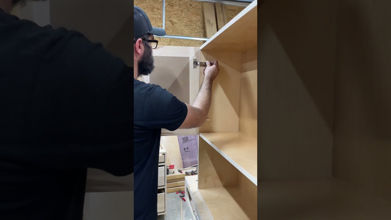 These Blum Hinges Make Taking Cabinet Doors On And Off Super Easy 