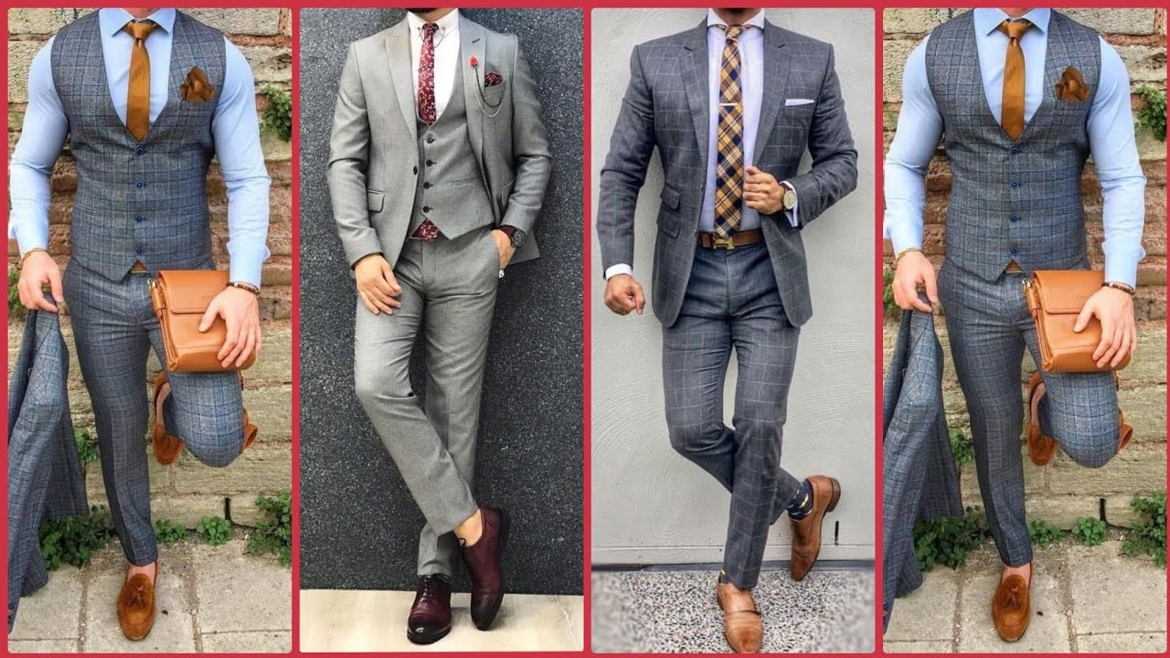 Classy Three Piece Suits | Grey Suit Men Wedding Attire | Giorgenti New  York | Grey suit men, Three piece suit mens, Three piece suit