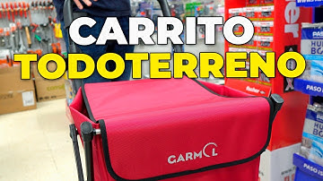 🛒El CARRITO de Compra TODOTERRENO | ¿Es para ti? | Carro de 66 litros Garmol