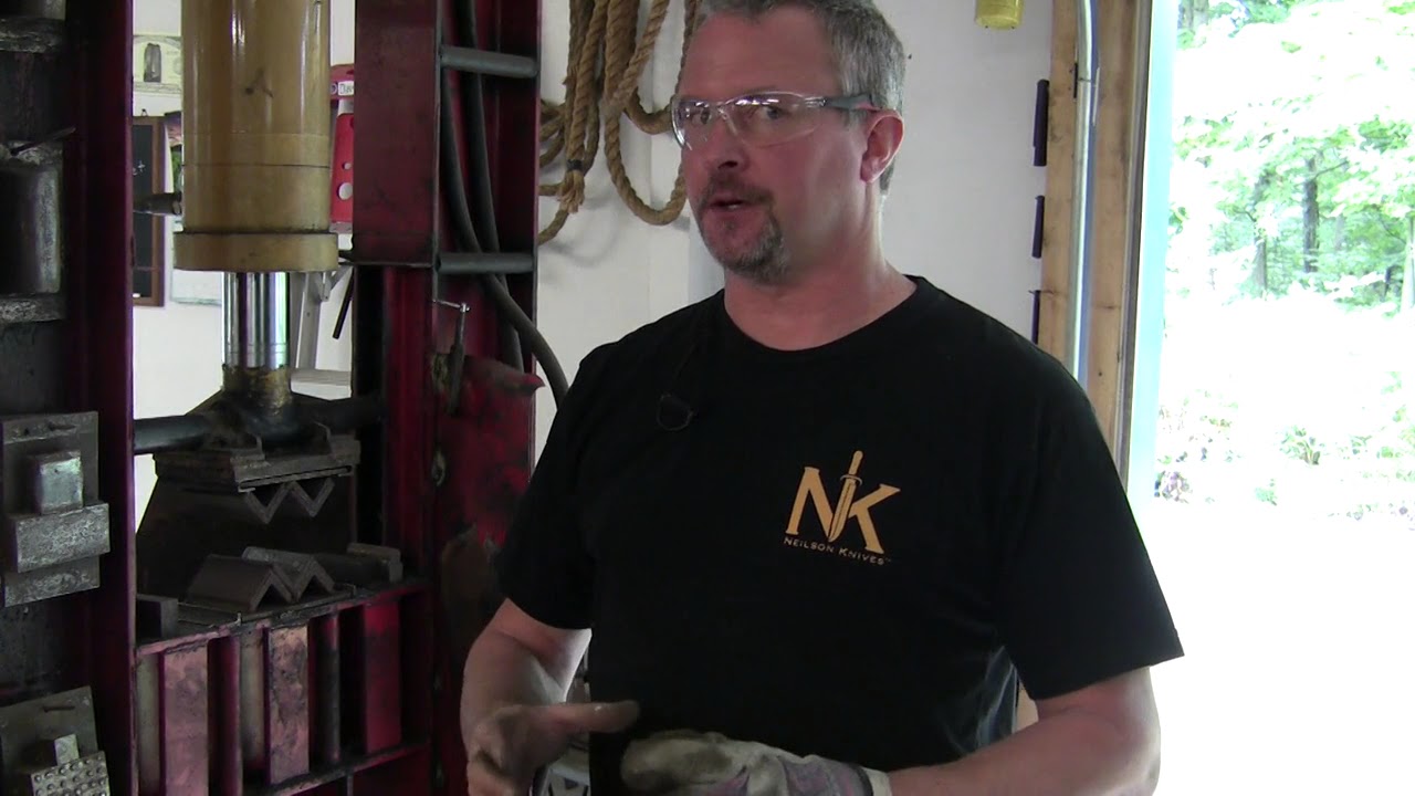 Welding Canister Damascus by Hand J. Neilson YouTube