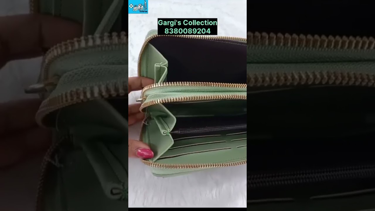 Classy Wallets ! Gargis Collection Bags Manufacture