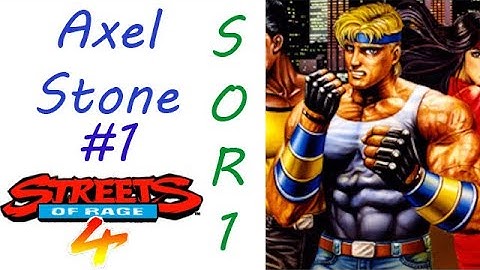 Streets Of Rage 4 Axel Stone (SOR1 character)  Ep. 1 Chapter 1 - The Streets