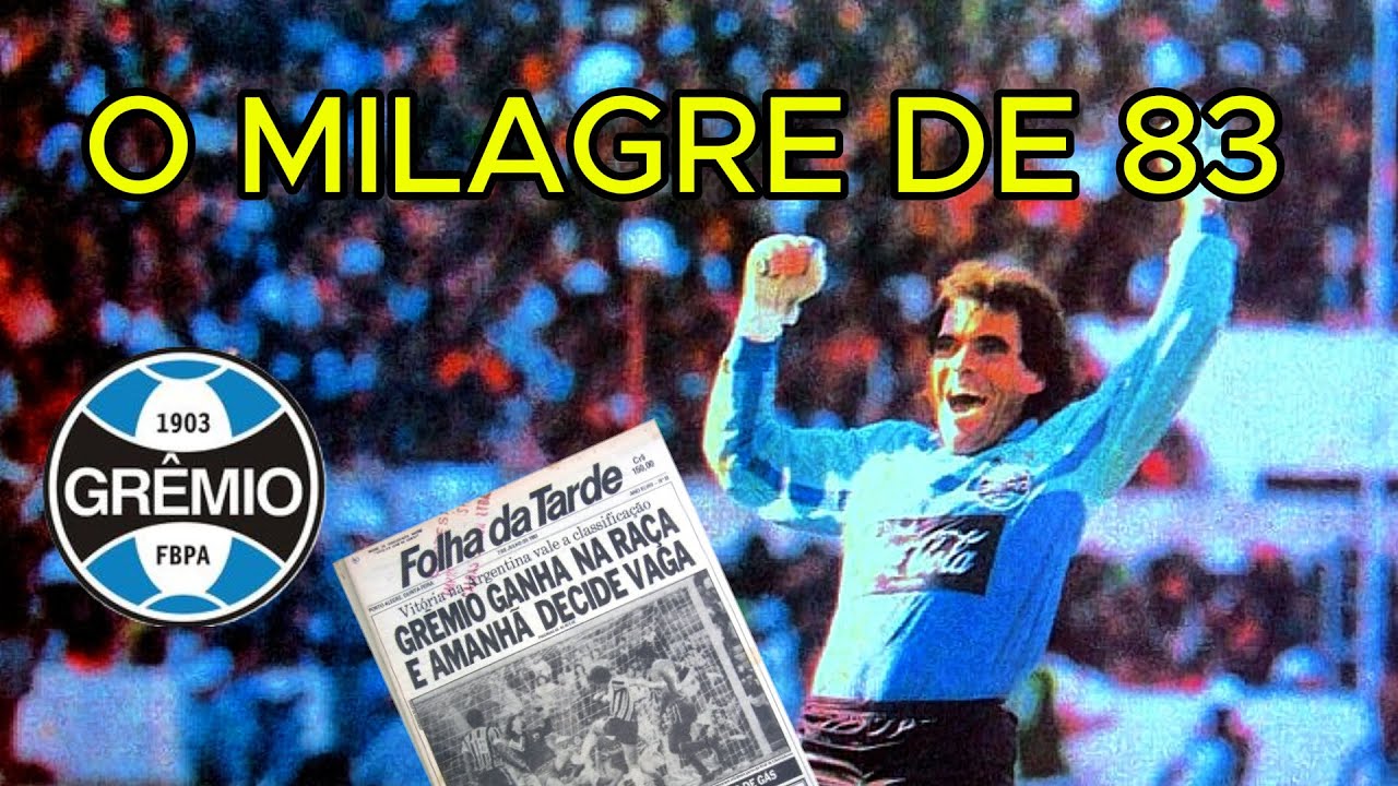 Grêmio O MILAGRE DE MAZZAROPI: O que a TV escondeu sobre a defesa que salvou a Libertadores de 1983!