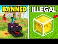 Most Illegal Minecraft Facts!🎃