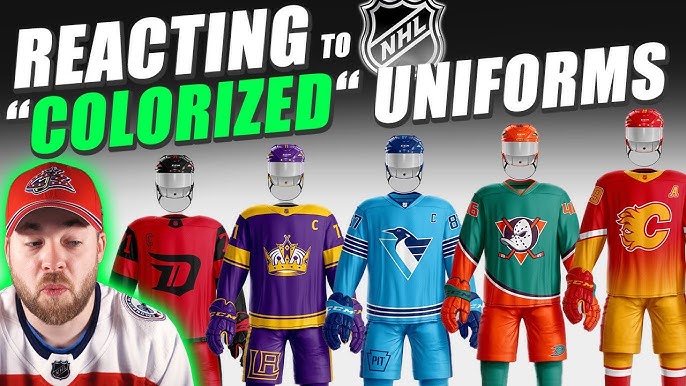 Reacting to NHL City Edition Uniform Concepts! 