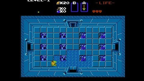 The Legend of Zelda NES Walkthrough Part 2 – Level 1: The Eagle