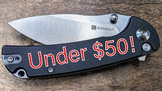 Amazing Button Lock Knife for the Price. The $45 Sencut Pulsewave