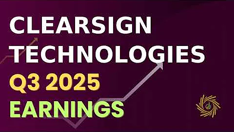 ClearSign Technologies Corporation CLIR Q3 2025 Earnings Call