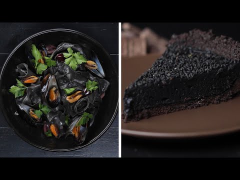 Make Your Own Dark Sea Ink-Infused Dinner Tasty Recipes