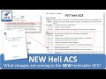 NEW Helicopter ACS 2024 New Helicopter Airmen Certification Standards Released