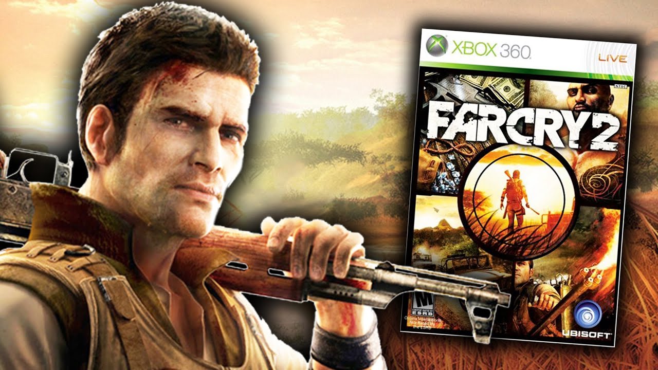 FARCRY 2 FAR CRY 2 XBOX 360 VIDEO GAME UBISOFT MICROSOFT OPEN WORLD GAMEPLAY