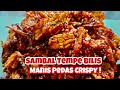 Resepi Sambal Tempe Manis Pedas Crispy Sedap & Mudah || Sesedap Resepi || #29