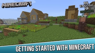Learning ENGLISH Through MINECRAFT! | Real English For Gamers