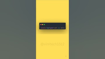 Guess the Output #38: console.log(typeof null === null) | JS Shorts  #shorts #coding #javascript