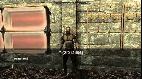 How to resurrect in skyrim pc
