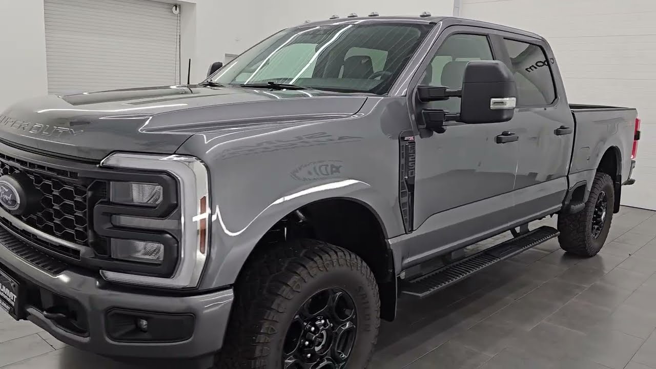 Thumbnail for 2024 FORD F250 XL STX APPERANCE 6.8L V8 GODZILLA CARBONIZED GRAY 4K WALKAROUND 16713Z