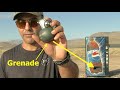 Tossing a Grenade in Vending Machine Dispensor