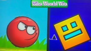 Red Ball (Red Ball 4) Vs. Cube (Geometry Dash): Who Would Win screenshot 5