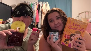 ASMR | guess the trigger with my sister!! SUPER TINGLY (tapping, scratching etc.)