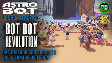 Astro Bot | Logro / Trofeo: Bot Bot Revolution (Bailar con 100 bots en la Zona de Colisión)
