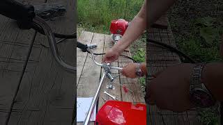 Купил новый 4х тактный триммер👍 # 4хтактныйтриммер
