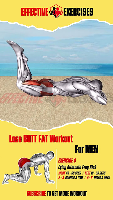 Lose Buttock Fat Workout For Men #shorts #fitness