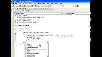 C# Tutorial - Working With Collections - SortedList and ArrayList - Telugu Voice Hover