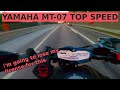 Pushing The Yamaha MT-07 To It's Limits (Top Speed, 0-100km/h, etc.)