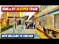 19 HOURS on Amtrak sleeper train: New Orleans to Chicago
