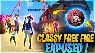 Classy Ff Hacker Exposed - Garena Free Fire