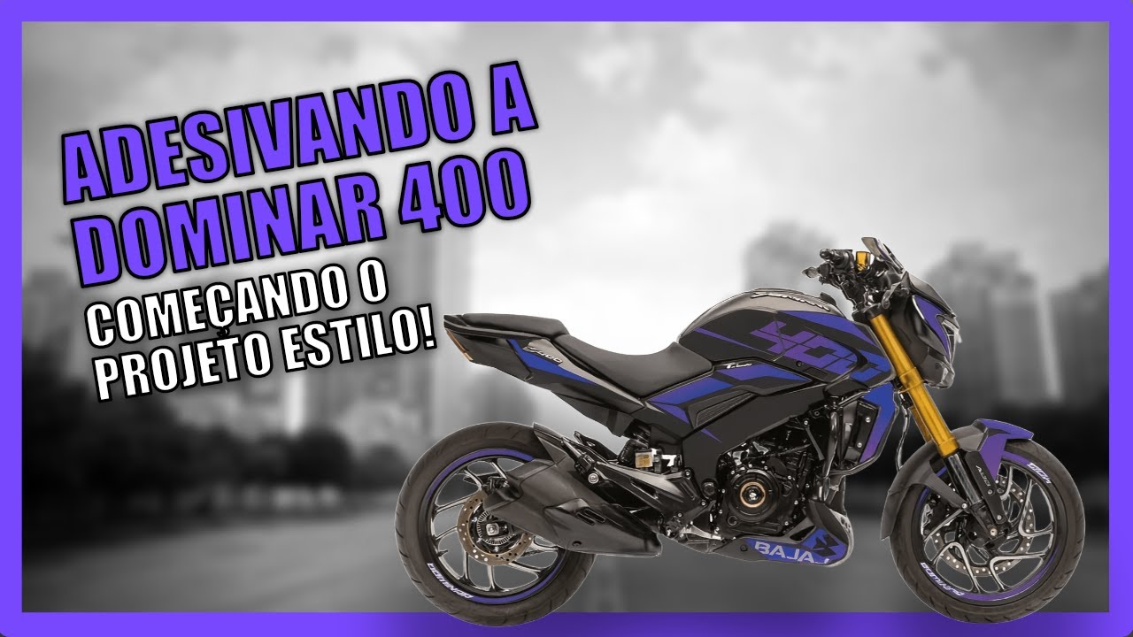 Como Deixar Sua Dominar 400 Única: Segredo da Adesivação! 🏍️🔥