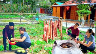 Harvest agricultural products to give to villagers. Make enough Smoked Meat to last two months