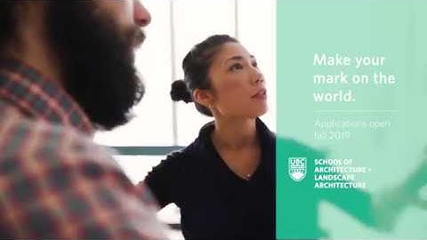 Bachelor of Design in Architecture, Landscape Architecture, and Urbanism: Teaser 2